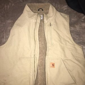 Carhartt vest lined with wool